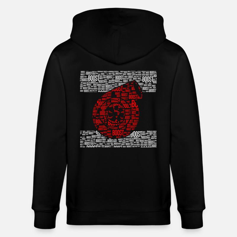 BOOST - Veste à capuche bio CULTIVATOR Stanley/Stella Unisexe - noir
