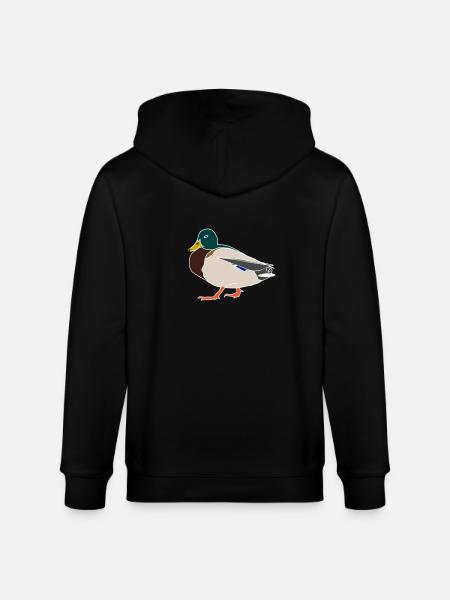 Ente - Stanley/Stella Unisex Bio-Kapuzenjacke CULTIVATOR - Schwarz