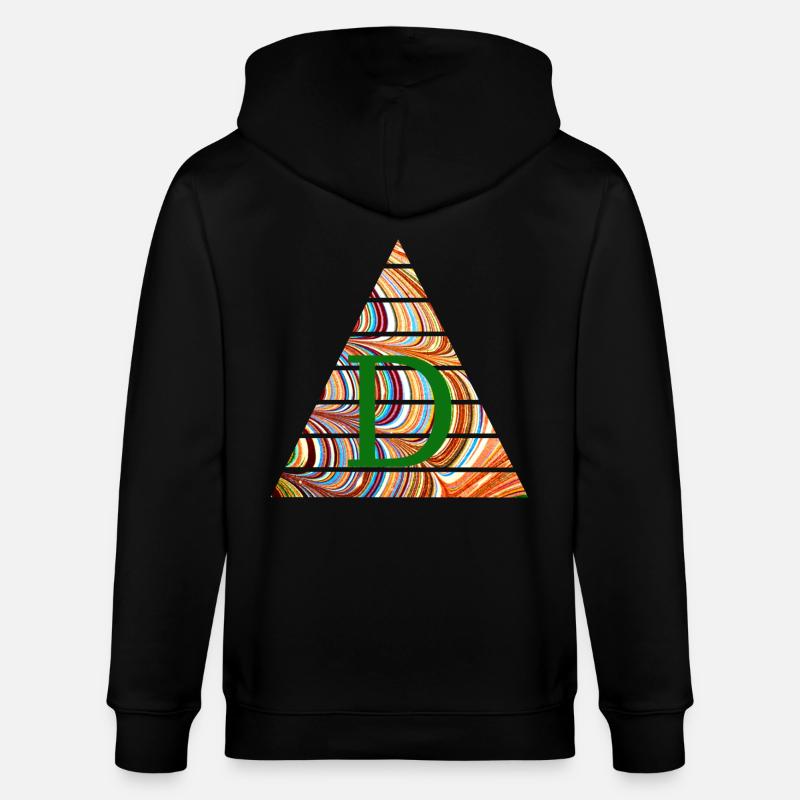 triangle e 56 d - Veste à capuche bio CULTIVATOR Stanley/Stella Unisexe - noir