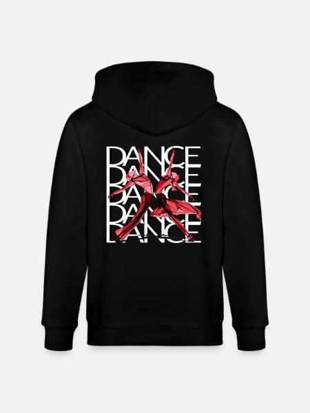 Dancers - Stanley/Stella CULTIVATOR Unisex Organic Hooded Jacket - black