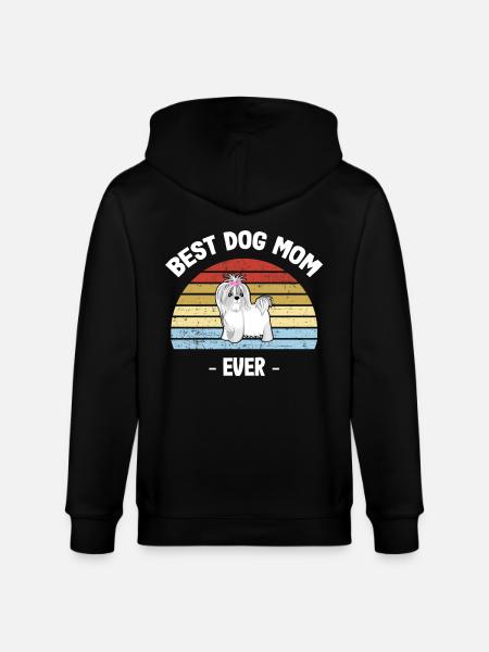 Shih Tzu - - Stanley/Stella CULTIVATOR Unisex Organic Hooded Jacket - black