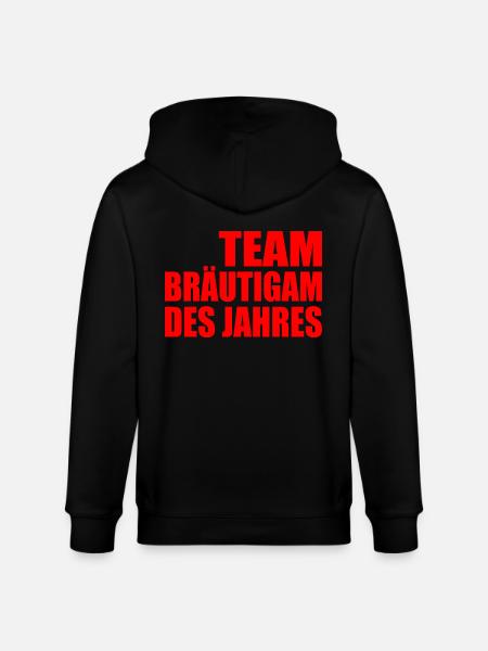 Team bräutigam - Stanley/Stella Unisex Bio-Kapuzenjacke CULTIVATOR - Schwarz