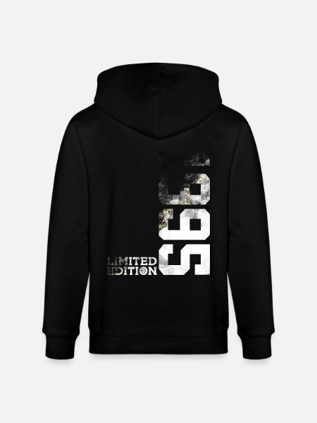 31ST BIRTHDAY LIMITED EDITION 1995 - Stanley/Stella CULTIVATOR Unisex Organic Hooded Jacket - black