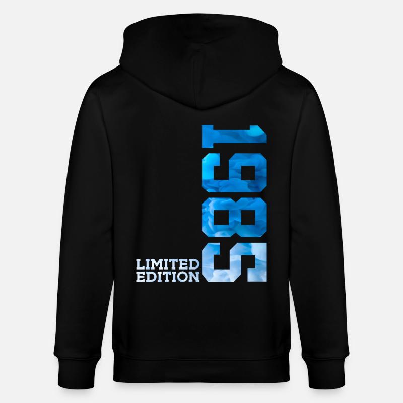 41E ANNIVERSAIRE ÉDITION LIMITÉE 1985 - Veste à capuche bio CULTIVATOR Stanley/Stella Unisexe - noir
