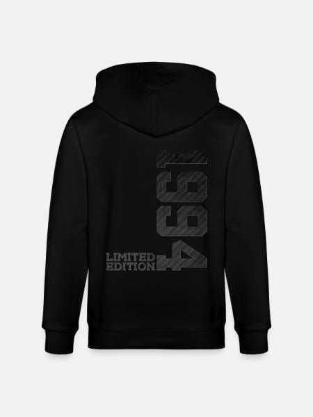 32ND BIRTHDAY LIMITED EDITION 1994 - Stanley/Stella CULTIVATOR Unisex Organic Hooded Jacket - black