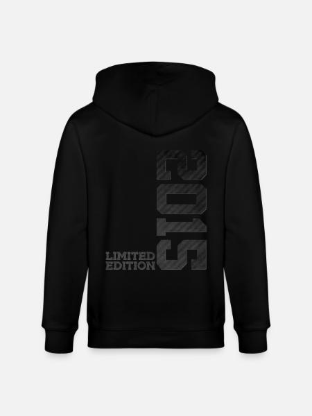 11TH BIRTHDAY LIMITED EDITION 2015 - Stanley/Stella CULTIVATOR Unisex Organic Hooded Jacket - black