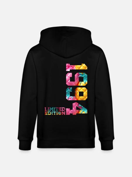 32ND BIRTHDAY LIMITED EDITION 1994 - Stanley/Stella CULTIVATOR  Unisex Organic Hooded Jacket - black
