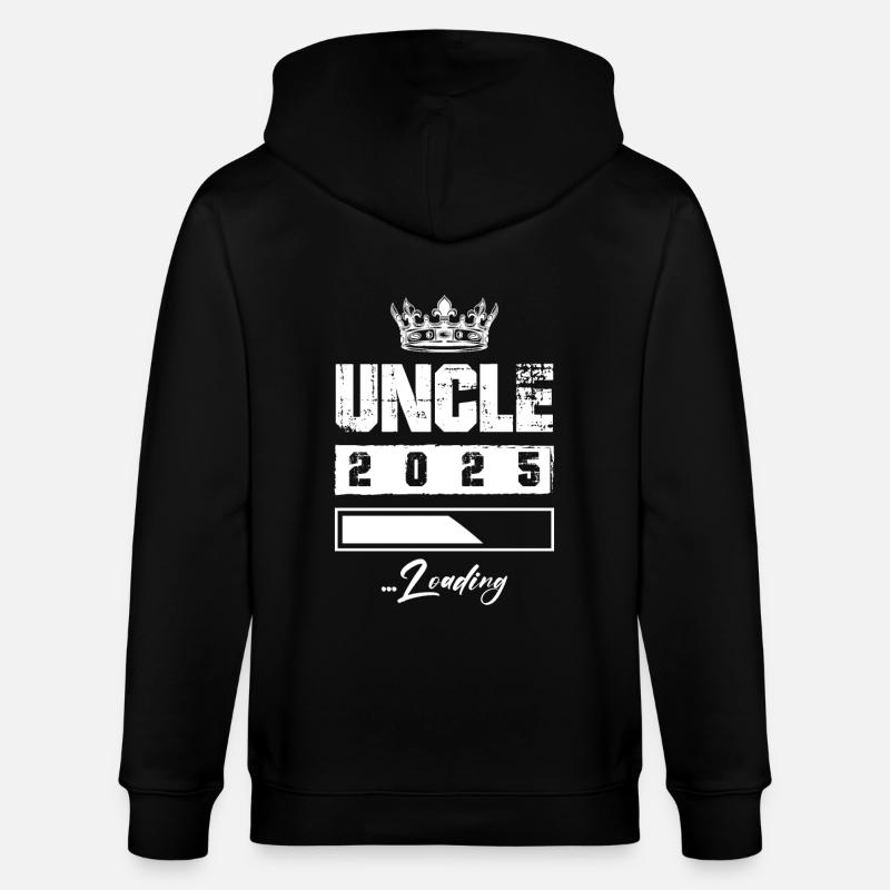 Uncle 2025 Loading - Stanley/Stella CULTIVATOR  Unisex Organic Hooded Jacket - black