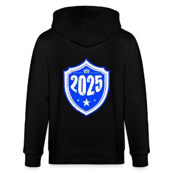 2025 jahr - Stanley/Stella Unisex Bio-Kapuzenjacke CULTIVATOR  - Schwarz - Hinten - Anna (173cm)