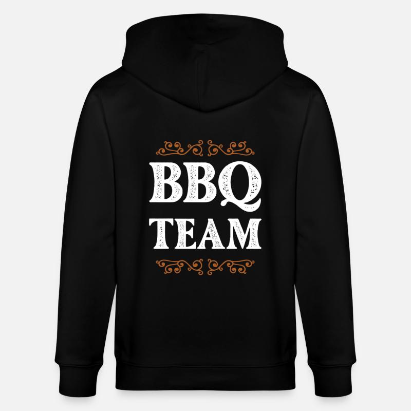 Bbq Crew - Stanley/Stella Unisex Bio-Kapuzenjacke CULTIVATOR  - Schwarz