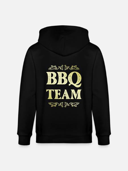 Bbq Team - Stanley/Stella Unisex Bio-Kapuzenjacke CULTIVATOR  - Schwarz