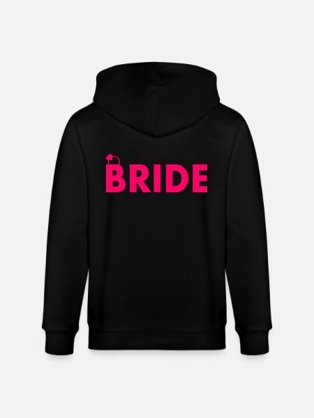 Bride - Stanley/Stella Unisex Bio-Kapuzenjacke CULTIVATOR - Schwarz
