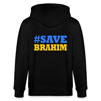 Save brahim - Veste à capuche bio CULTIVATOR Stanley/Stella Unisexe - noir - Dos - Anna (173cm)