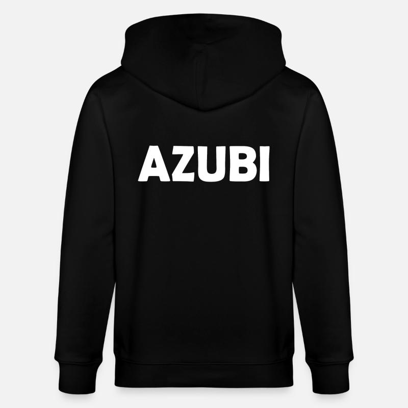 Azubi - Stanley/Stella Unisex Bio-Kapuzenjacke CULTIVATOR - Schwarz