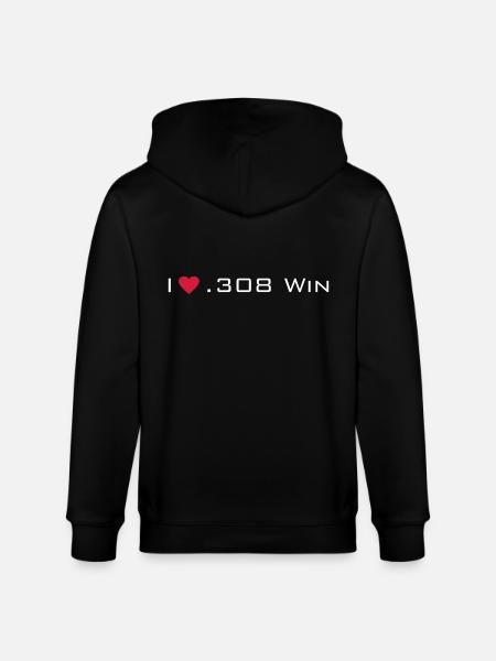 cal. 308 - Stanley/Stella CULTIVATOR Unisex Organic Hooded Jacket - black