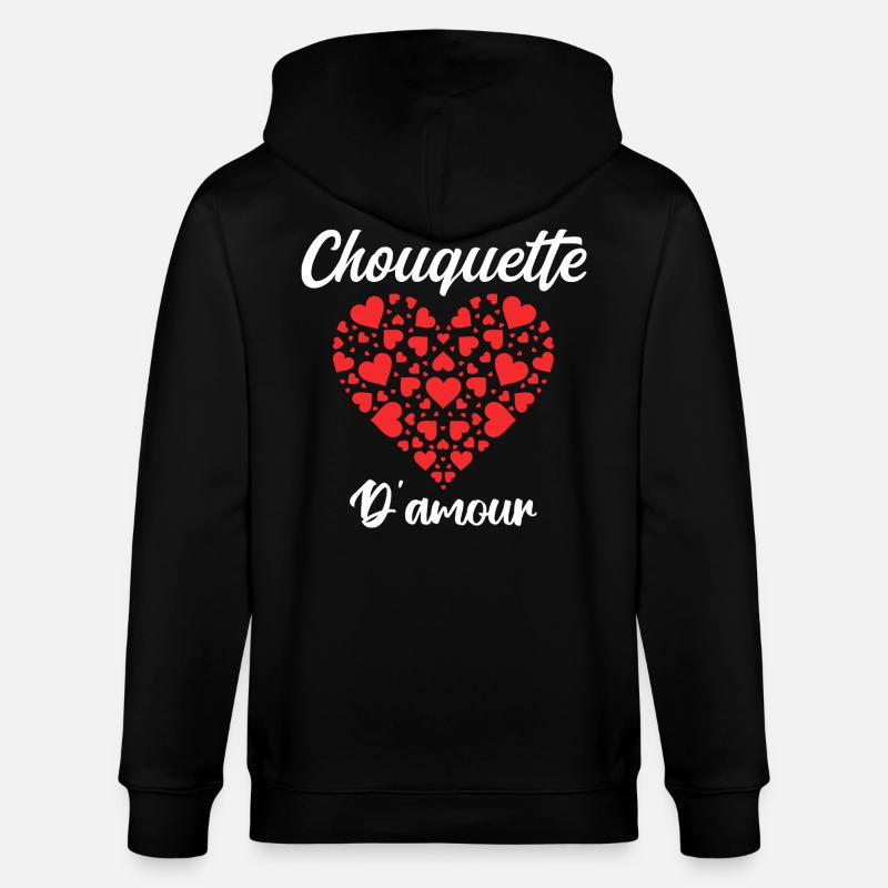 Chouquette - Veste à capuche bio CULTIVATOR Stanley/Stella Unisexe - noir
