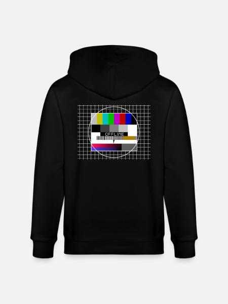 offline, internet, testbillede, tv - Stanley/Stella økologisk unisex-hættejakke CULTIVATOR  - sort