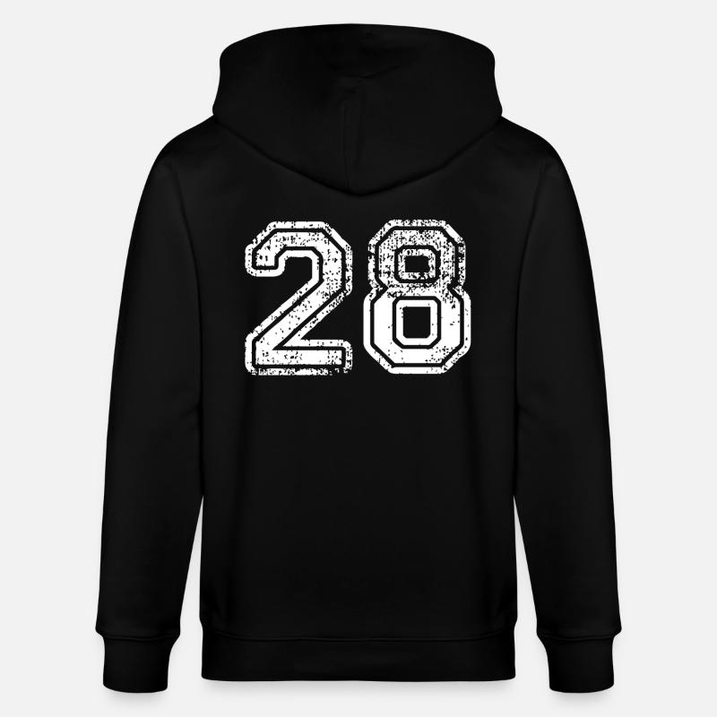 28 - Stanley/Stella Unisex Bio-Kapuzenjacke CULTIVATOR - Schwarz