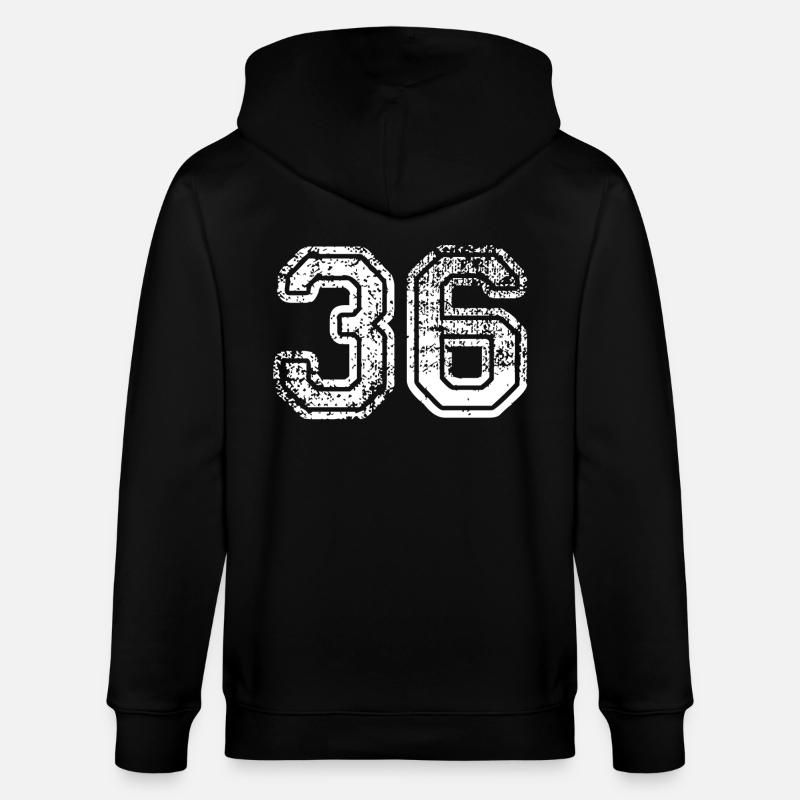 36 - Veste à capuche bio CULTIVATOR Stanley/Stella Unisexe - noir