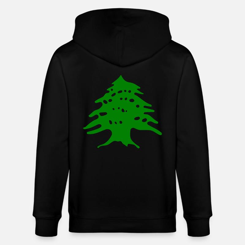 Liban - Veste à capuche bio CULTIVATOR Stanley/Stella Unisexe - noir