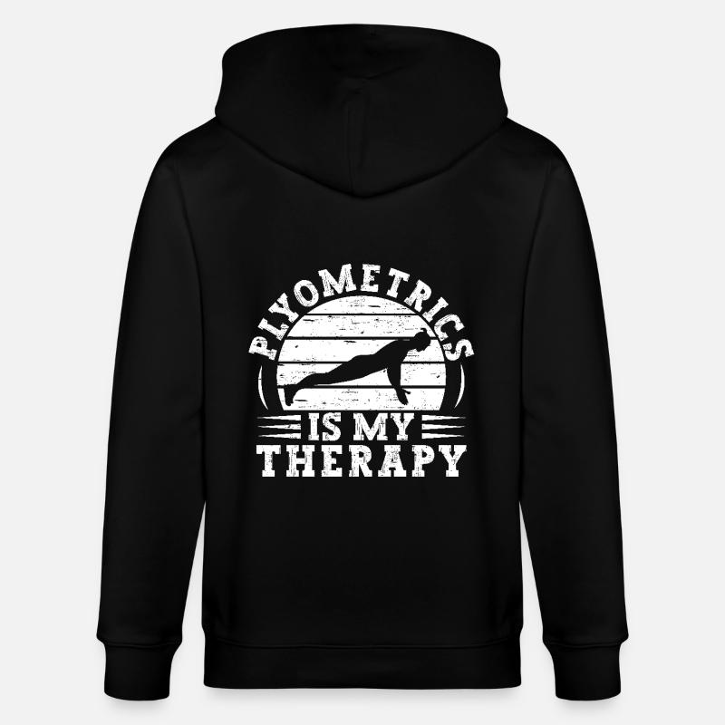 Powerlifting Bodybuilder Powerlifting Bodybuilder - Stanley/Stella Unisex Bio-Kapuzenjacke CULTIVATOR  - Schwarz