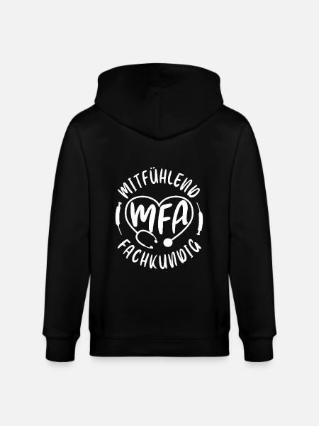 Physician Assistant Compassionate MFA - Stanley/Stella CULTIVATOR  Unisex Organic Hooded Jacket - black