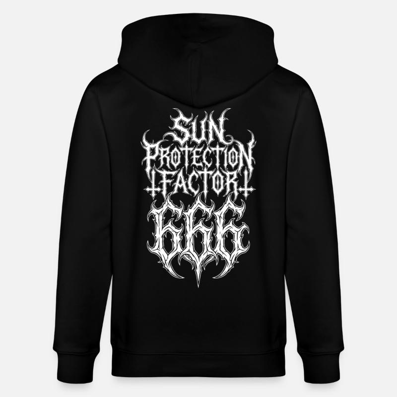 Sun Protection Factor 666 - Stanley/Stella Unisex Bio-Kapuzenjacke CULTIVATOR  - Schwarz