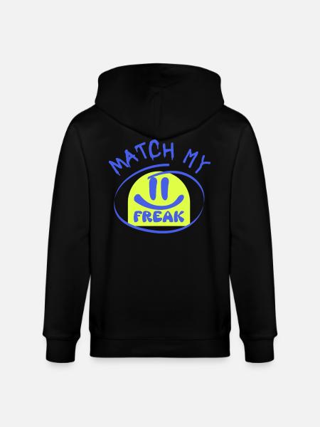 MATCH my freak - Stanley/Stella Unisex Bio-Kapuzenjacke CULTIVATOR - Schwarz