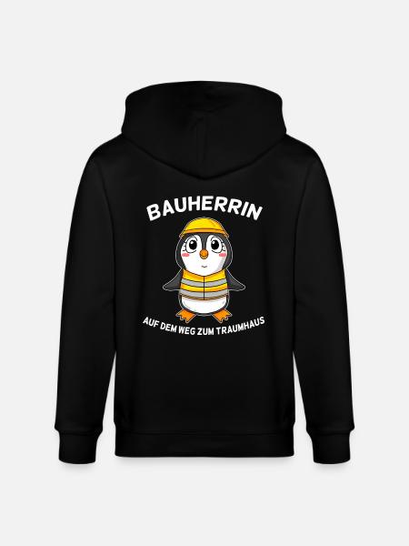 Bauherrin - Stanley/Stella Unisex Bio-Kapuzenjacke CULTIVATOR  - Schwarz