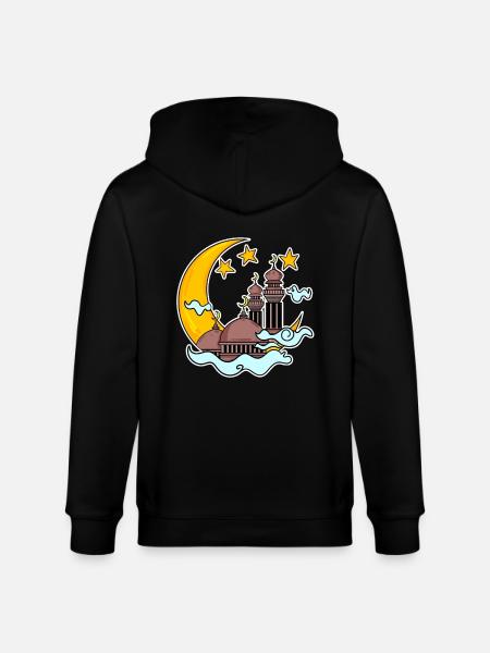 Ramadan - Veste à capuche bio CULTIVATOR Stanley/Stella Unisexe - noir