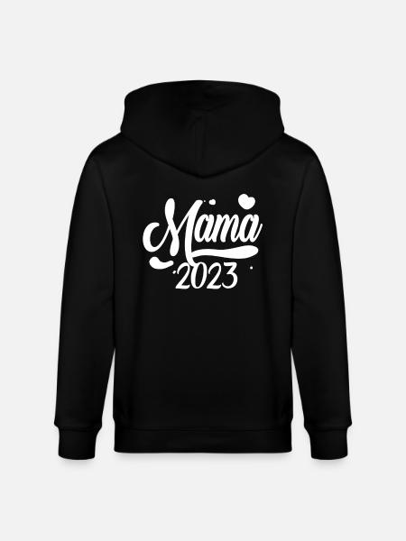 Mama 2023 Mutter - Stanley/Stella Unisex Bio-Kapuzenjacke CULTIVATOR - Schwarz