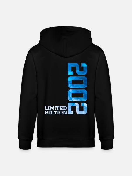 24TH BIRTHDAY LIMITED EDITION 2002 - Stanley/Stella CULTIVATOR Unisex Organic Hooded Jacket - black