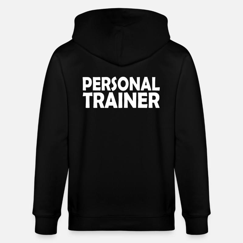 Personal trainer - Stanley/Stella Unisex Bio-Kapuzenjacke CULTIVATOR  - Schwarz