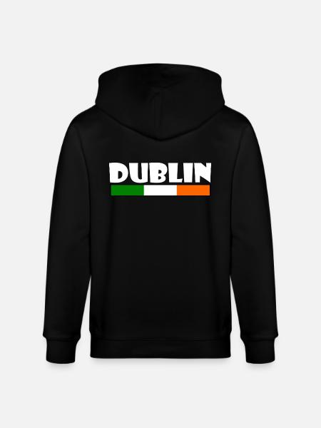 Dublin - Stanley/Stella CULTIVATOR Unisex Organic Hooded Jacket - black