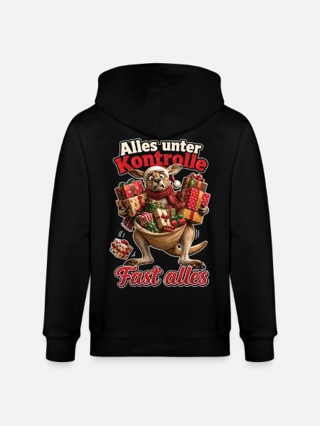 Alles unter Kontrolle, Fast alles - Stanley/Stella Unisex Bio-Kapuzenjacke CULTIVATOR - Schwarz
