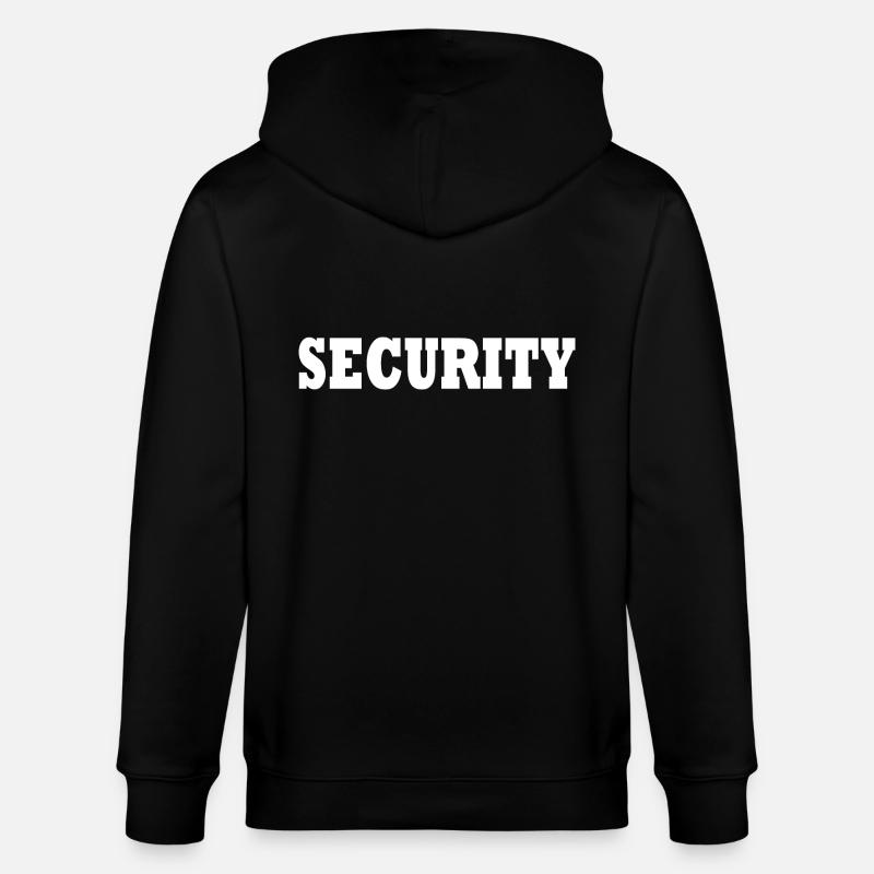 Sicherheitsdienst - Stanley/Stella Unisex Bio-Kapuzenjacke CULTIVATOR  - Schwarz