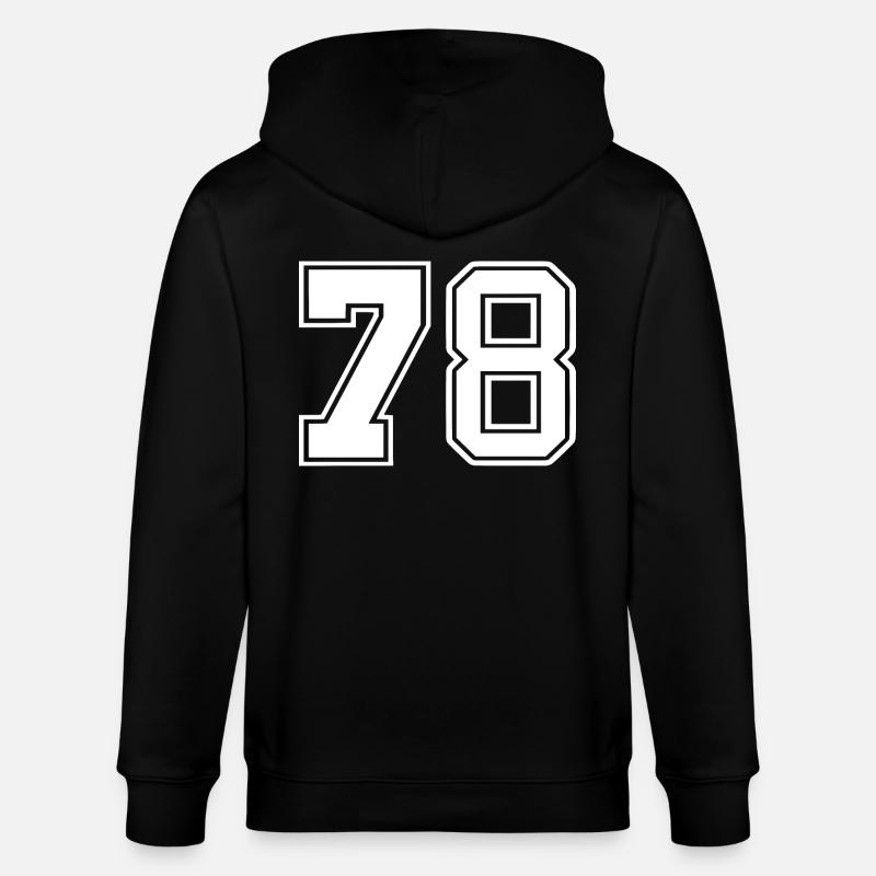 78 - Stanley/Stella Unisex Bio-Kapuzenjacke CULTIVATOR  - Schwarz