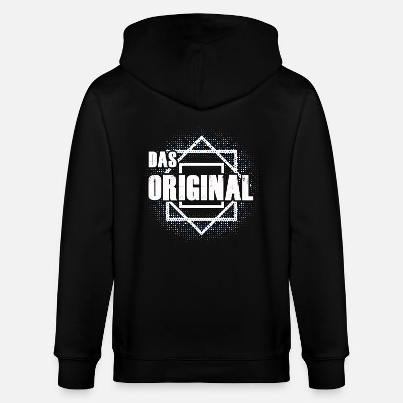 Das Original Partnershirt - Stanley/Stella Unisex Bio-Kapuzenjacke CULTIVATOR  - Schwarz