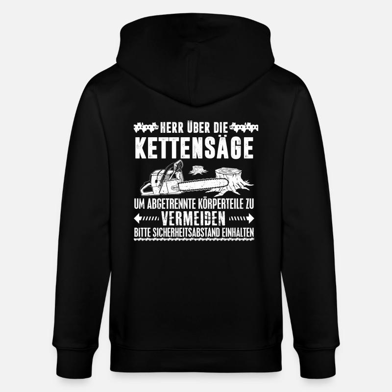 SEIGNEUR DES TRONCONNEUSE - Veste à capuche bio CULTIVATOR Stanley/Stella Unisexe - noir