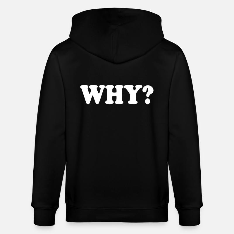 Why - Veste à capuche bio CULTIVATOR Stanley/Stella Unisexe - noir