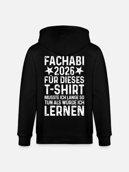 Fachabi 2026 - Stanley/Stella CULTIVATOR Unisex Organic Hooded Jacket - black