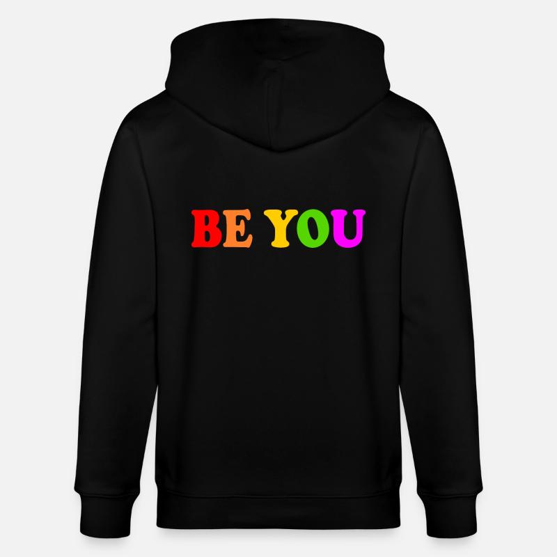 Be you - Veste à capuche bio CULTIVATOR Stanley/Stella Unisexe - noir