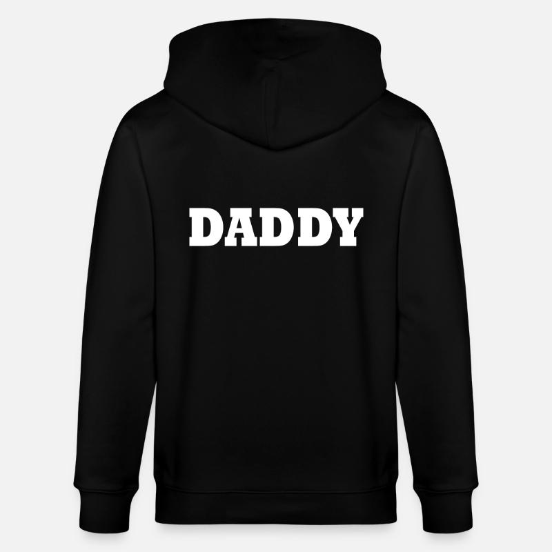 Daddy - Stanley/Stella Unisex Bio-Kapuzenjacke CULTIVATOR  - Schwarz