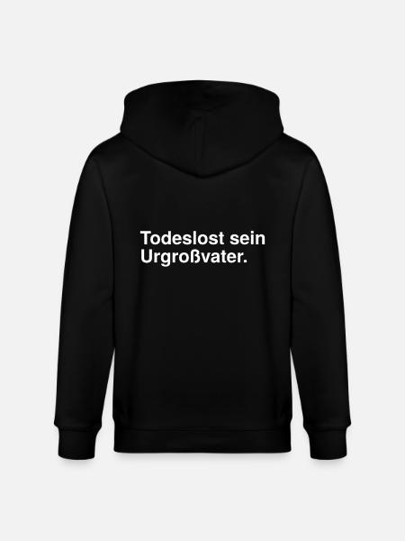 Todeslost - Stanley/Stella Unisex Bio-Kapuzenjacke CULTIVATOR - Schwarz