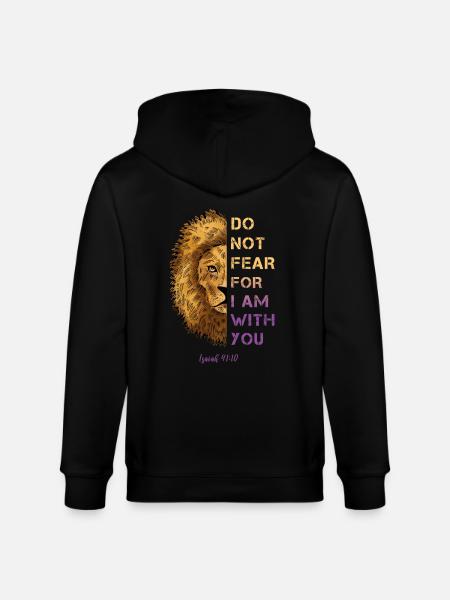 Relevant quote Leo - Stanley/Stella CULTIVATOR Unisex Organic Hooded Jacket - black