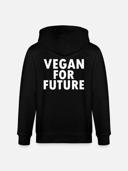 Vegan for future - Stanley/Stella CULTIVATOR Unisex Organic Hooded Jacket - black
