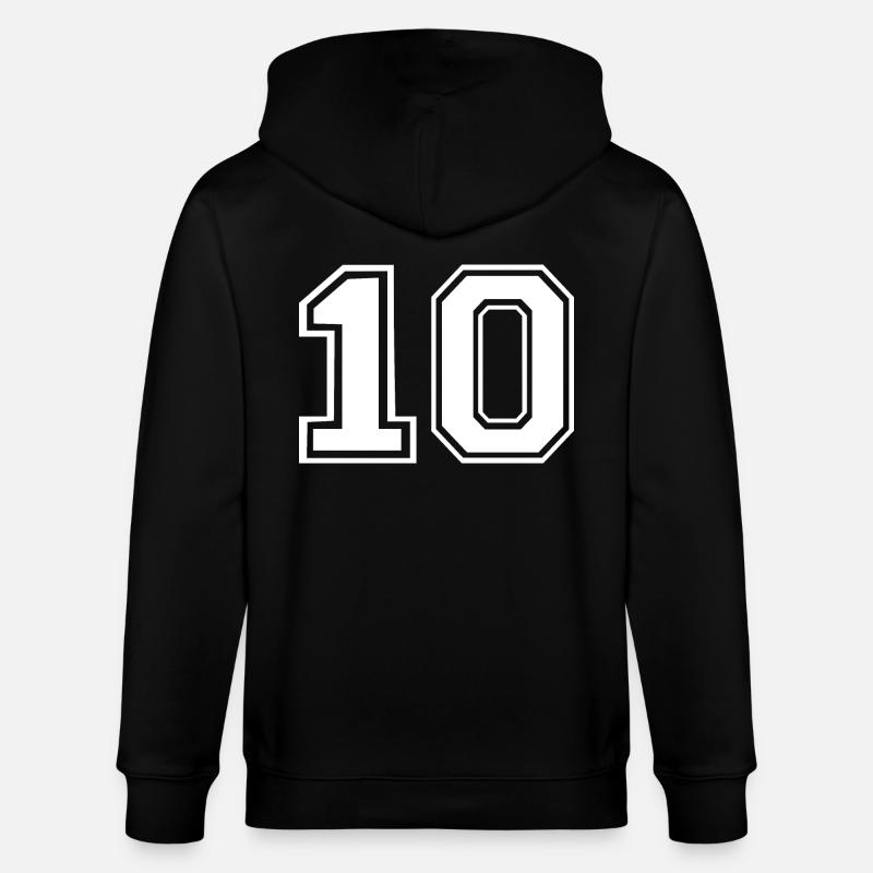 10 - Stanley/Stella Unisex Bio-Kapuzenjacke CULTIVATOR  - Schwarz