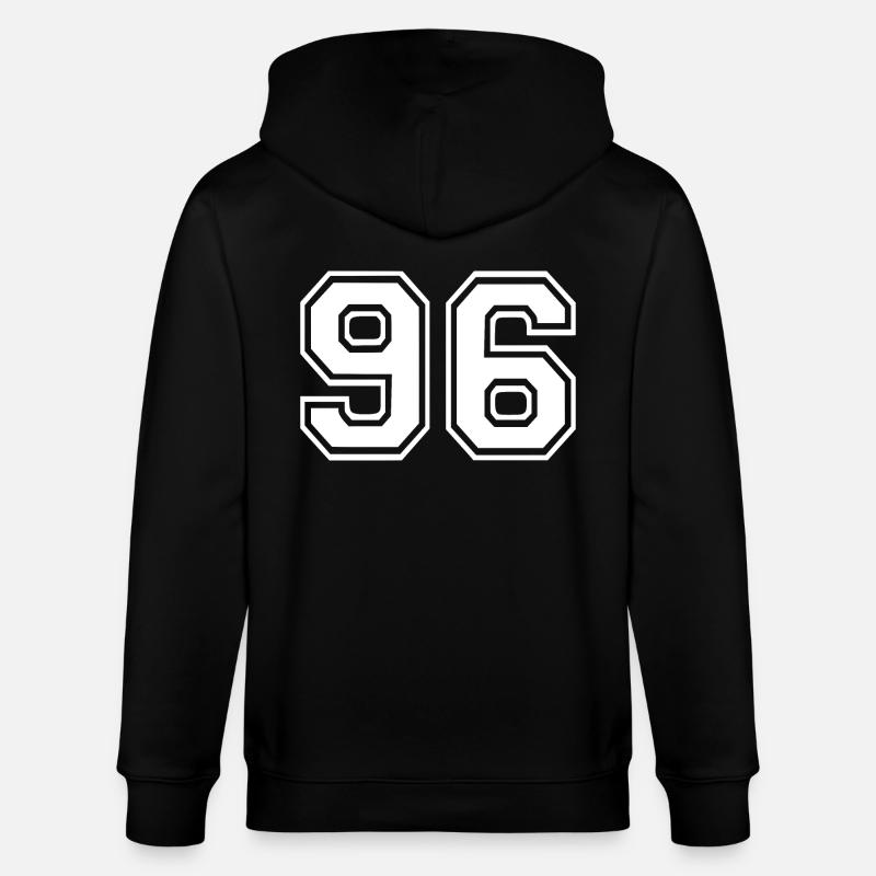 96 - Stanley/Stella Unisex Bio-Kapuzenjacke CULTIVATOR  - Schwarz