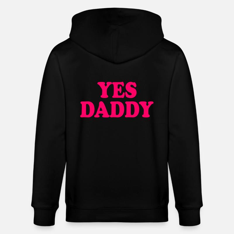 Yes daddy - Veste à capuche bio CULTIVATOR Stanley/Stella Unisexe - noir
