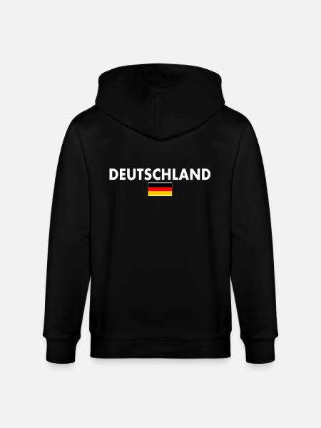 Deutschland - Stanley/Stella Unisex Bio-Kapuzenjacke CULTIVATOR  - Schwarz